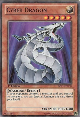 Cyber Dragon [BP01-EN138] Starfoil Rare Yu-Gi-Oh!
