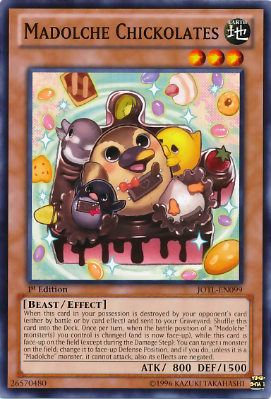 Madolche Chickolates [JOTL-EN099] Common Yu-Gi-Oh!