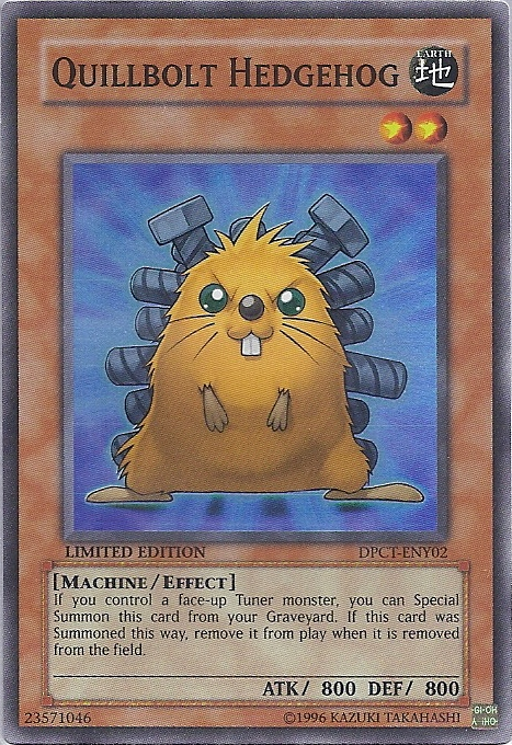 Quillbolt Hedgehog [DPCT-ENY02] Super Rare Yu-Gi-Oh!