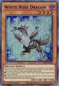 White Rose Dragon (Blue) [LDS2-EN109] Ultra Rare Yu-Gi-Oh!