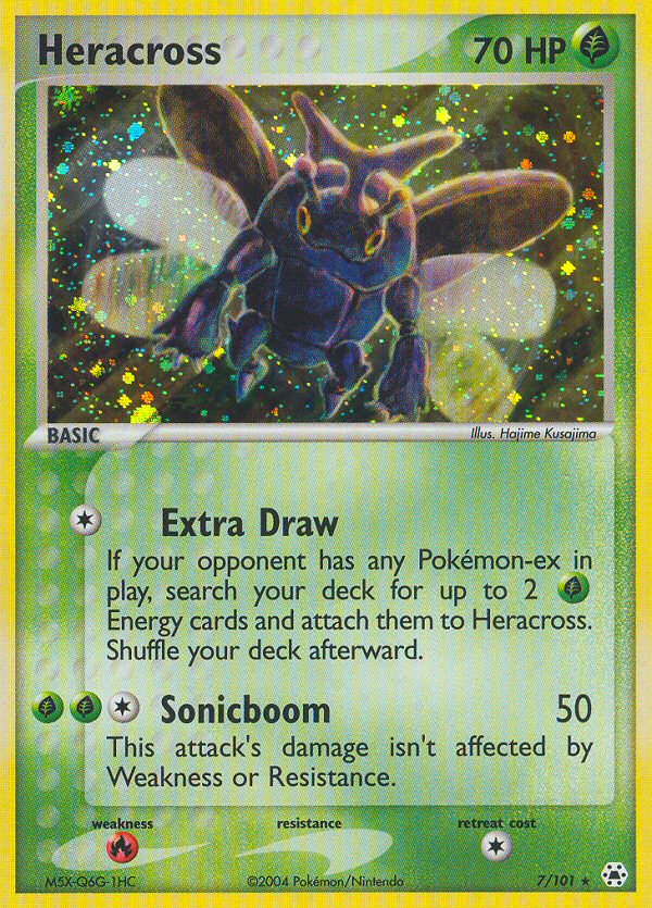 Heracross (7/101) [EX: Hidden Legends] Pokémon