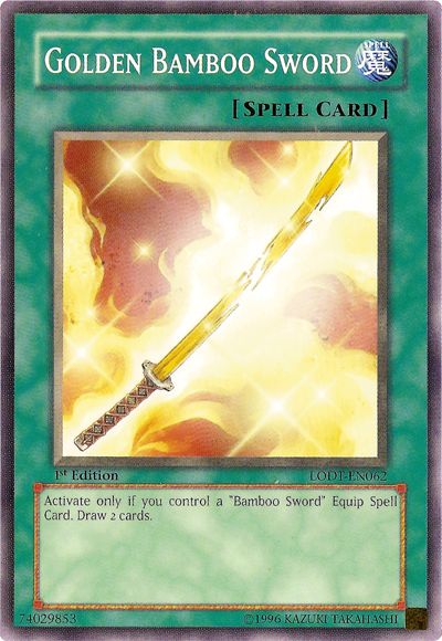 Golden Bamboo Sword [LODT-EN062] Common Yu-Gi-Oh!