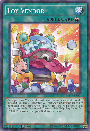 Toy Vendor [SP15-EN043] Shatterfoil Rare Yu-Gi-Oh!