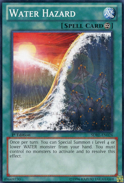 Water Hazard [SDRE-EN026] Common Yu-Gi-Oh!