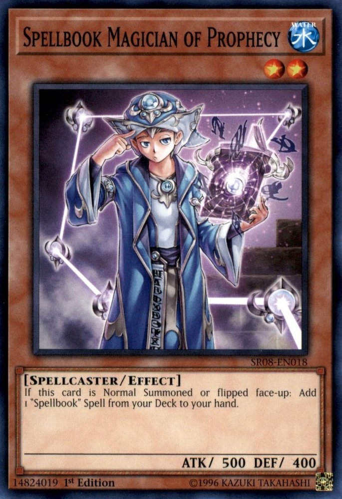 Spellbook Magician of Prophecy [SR08-EN018] Common Yu-Gi-Oh!