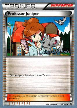 Professor Juniper (98/108) (American Gothic - Ian Whiton) [World Championships 2013] Pokémon