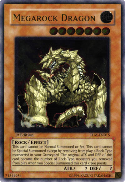 Megarock Dragon [TLM-EN015] Ultimate Rare Yu-Gi-Oh!