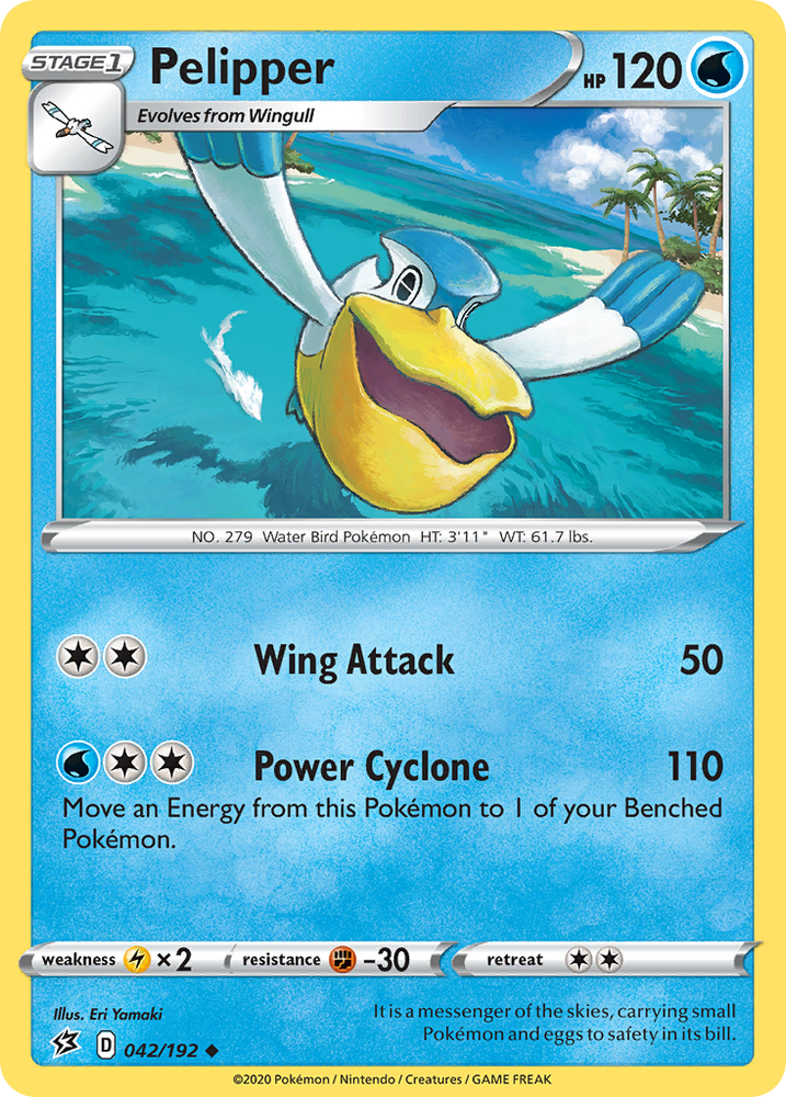Pelipper (042/192) [Sword & Shield: Rebel Clash] Pokémon