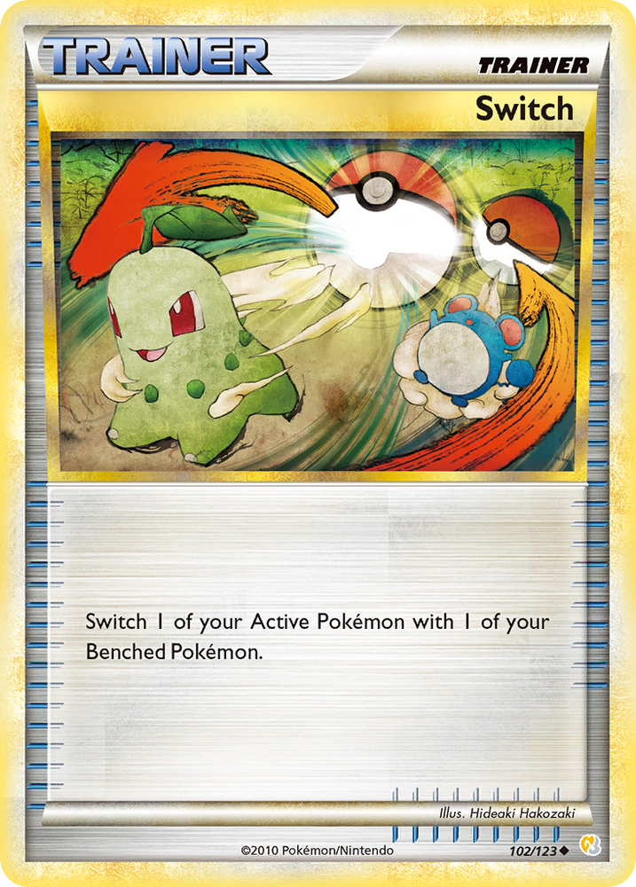 Switch (102/123) [HeartGold & SoulSilver: Base Set] Pokémon
