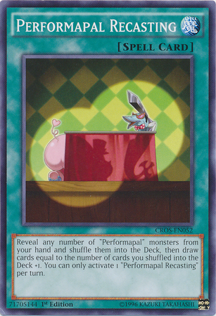 Performapal Recasting [CROS-EN052] Common Yu-Gi-Oh!