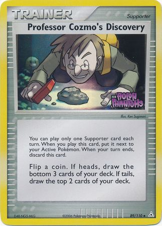 Professor Cozmo's Discovery (89/110) (Stamped) [EX: Holon Phantoms] Pokémon