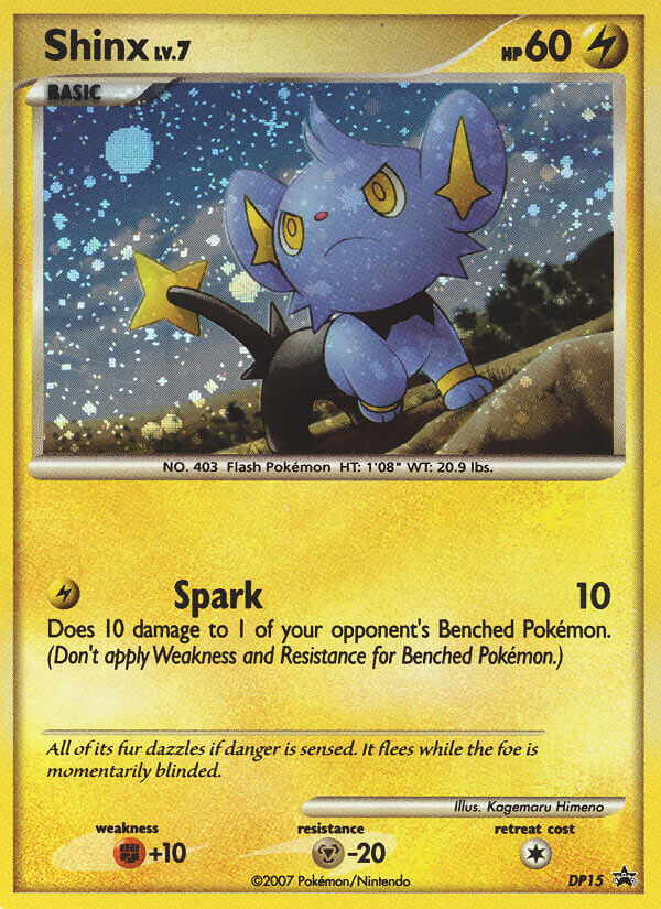 Shinx (DP15) [Diamond & Pearl: Black Star Promos] Pokémon