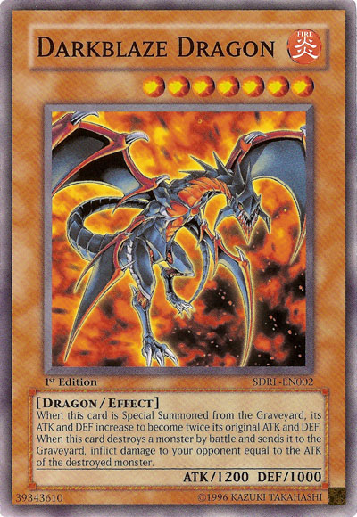 Darkblaze Dragon [SDRL-EN002] Common Yu-Gi-Oh!