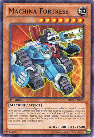 Machina Fortress [BP01-EN022] Starfoil Rare Yu-Gi-Oh!