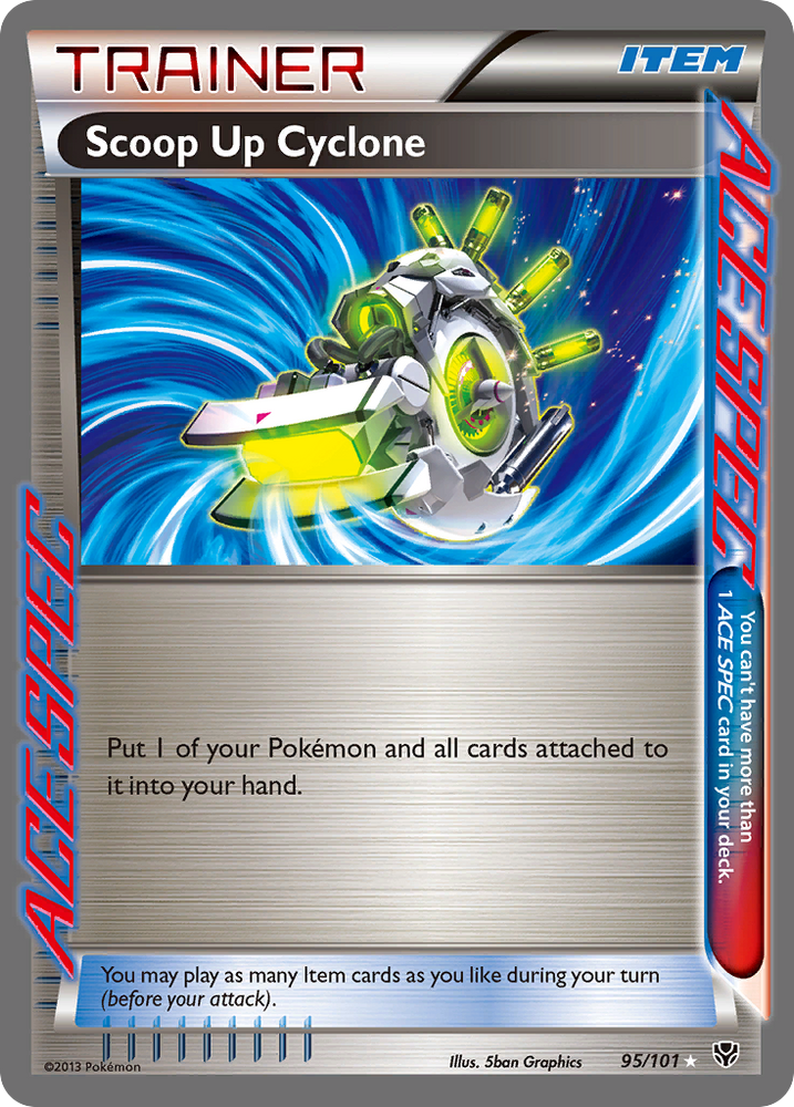Scoop Up Cyclone (95/101) [Black & White: Plasma Blast] Pokémon