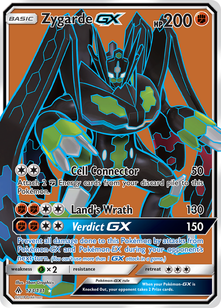 Zygarde GX (123/131) [Sun & Moon: Forbidden Light] Pokémon