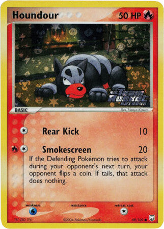 Houndour (59/109) (Stamped) [EX: Team Rocket Returns] Pokémon