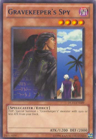 Gravekeeper's Spy (Blue) [DL11-EN009] Rare Yu-Gi-Oh!