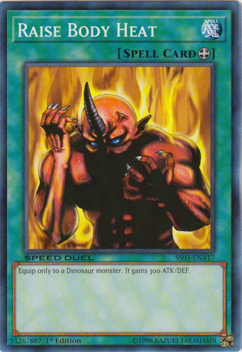Raise Body Heat [SS03-ENA17] Common Yu-Gi-Oh!