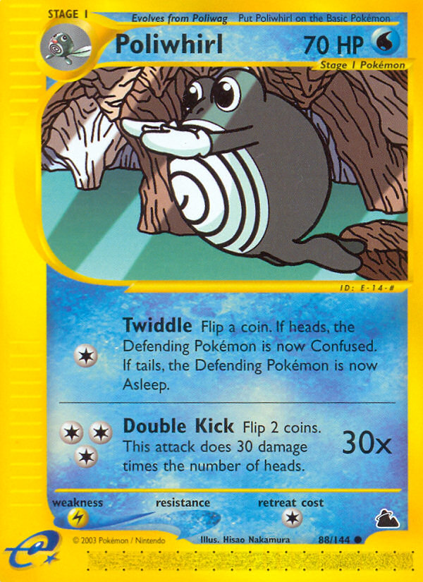 Poliwhirl (88/144) [Skyridge] Pokémon