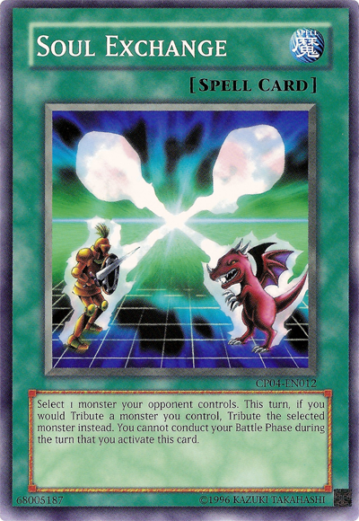 Soul Exchange [CP04-EN012] Common Yu-Gi-Oh!