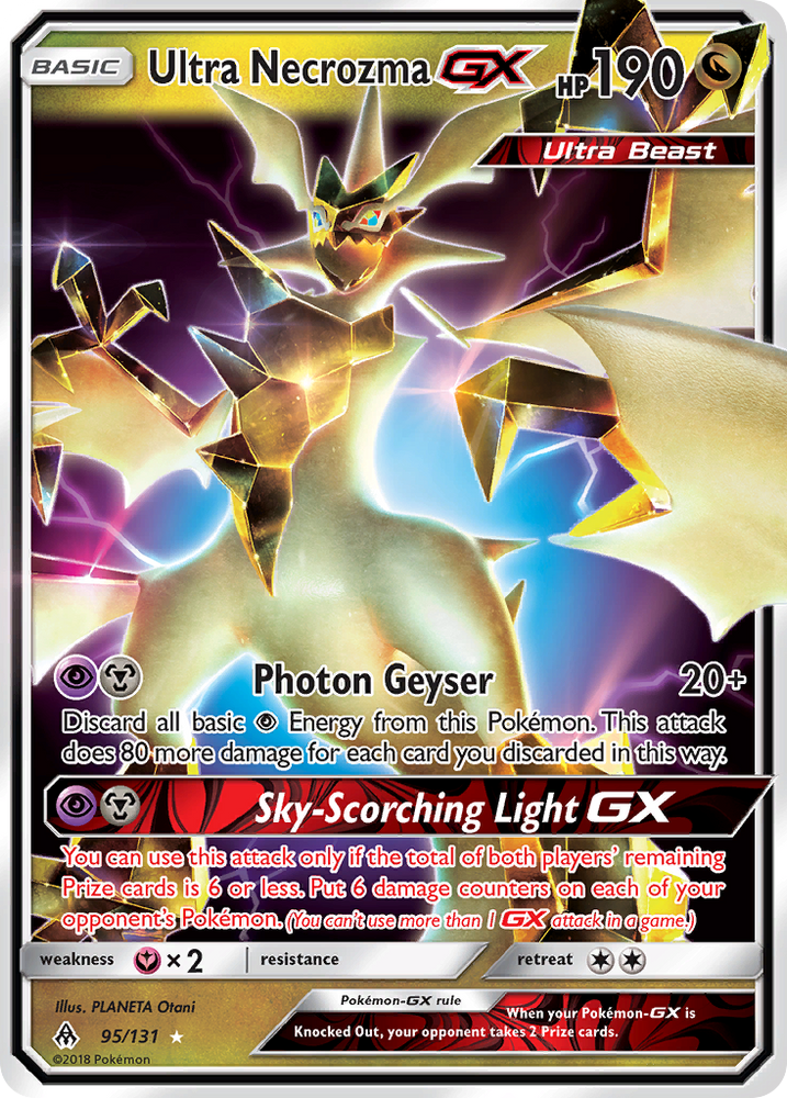 Ultra Necrozma GX (95/131) [Sun & Moon: Forbidden Light] Pokémon