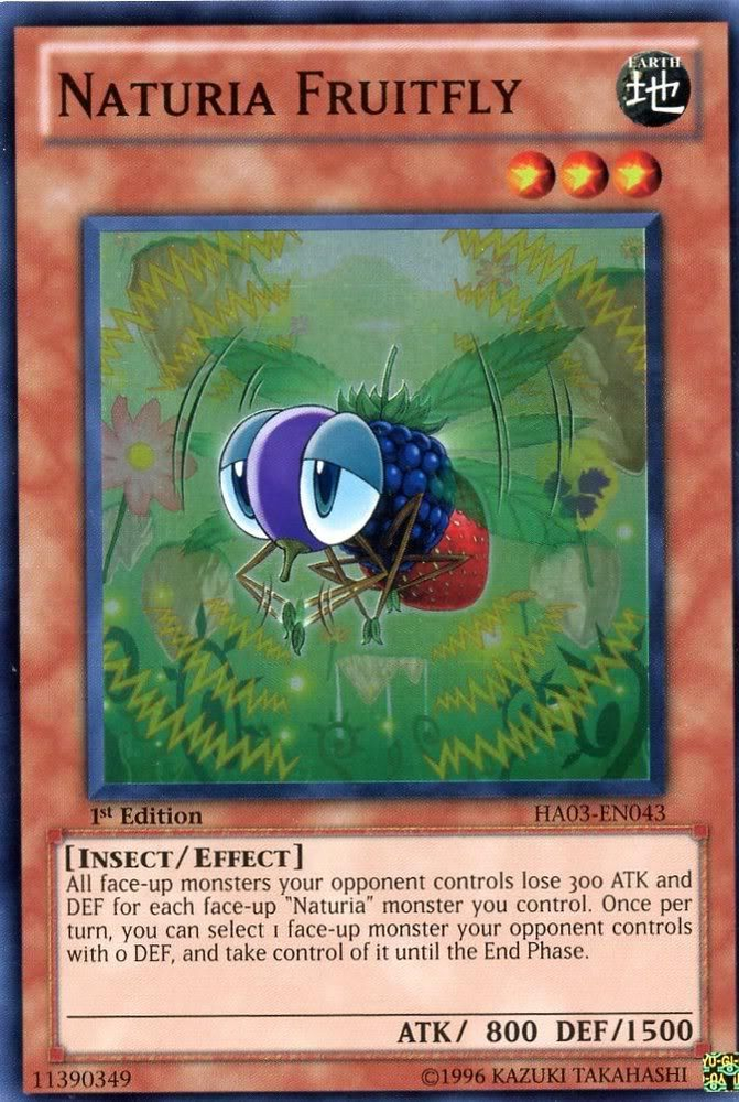 Naturia Fruitfly [HA03-EN043] Super Rare Yu-Gi-Oh!