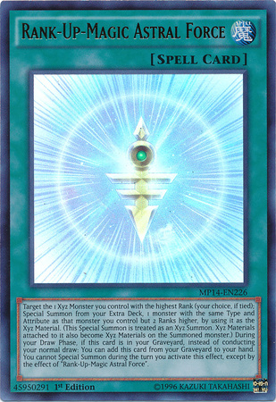 Rank-Up-Magic Astral Force [MP14-EN226] Ultra Rare Yu-Gi-Oh!