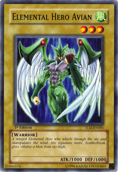 Elemental Hero Avian [TLM-EN001] Common Yu-Gi-Oh!