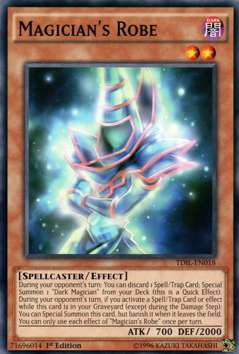 Magician's Robe [TDIL-EN018] Common Yu-Gi-Oh!