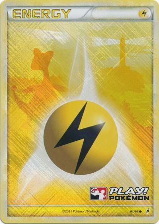 Lightning Energy (91/95) (Play Pokemon Promo) [HeartGold & SoulSilver: Call of Legends] Pokémon