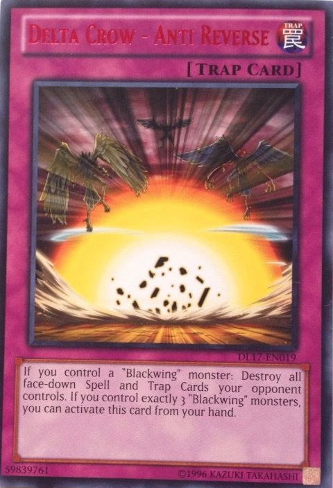 Delta Crow - Anti Reverse (Red) [DL17-EN019] Rare Yu-Gi-Oh!