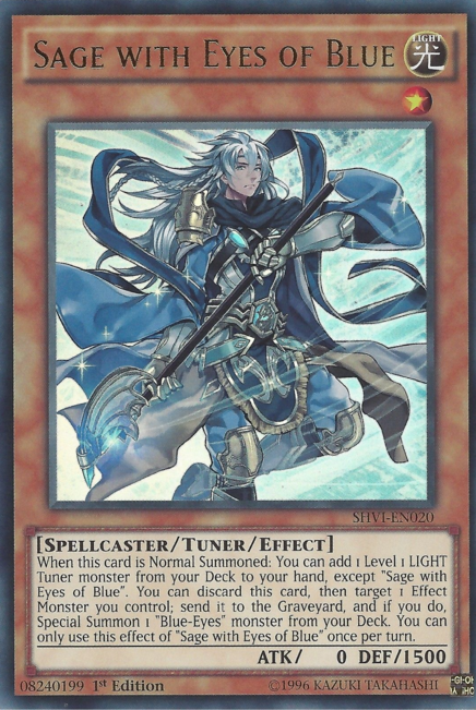 Sage with Eyes of Blue [SHVI-EN020] Ultra Rare Yu-Gi-Oh!