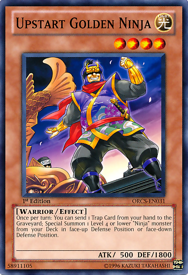 Upstart Golden Ninja [ORCS-EN031] Common Yu-Gi-Oh!