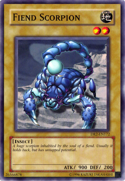 Fiend Scorpion [DR2-EN172] Common Yu-Gi-Oh!