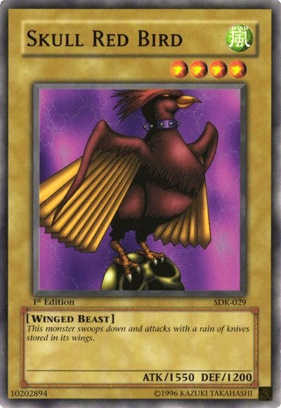 Skull Red Bird [SDK-029] Common Yu-Gi-Oh!