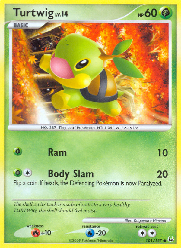 Turtwig (101/127) [Platinum: Base Set] Pokémon