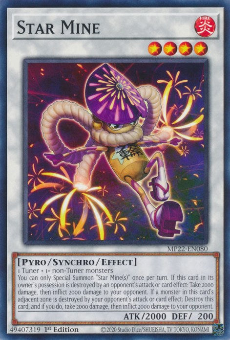 Star Mine [MP22-EN080] Common Yu-Gi-Oh!