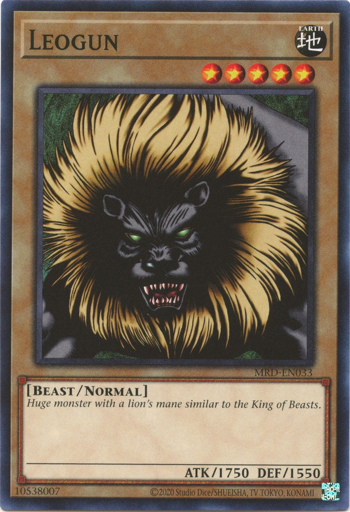 Leogun (25th Anniversary) [MRD-EN033] Common Yu-Gi-Oh!