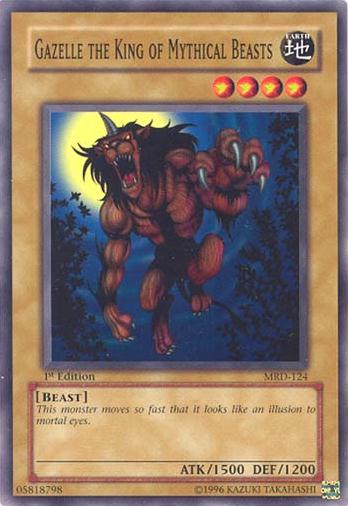 Gazelle the King of Mythical Beasts [MRD-124] Common Yu-Gi-Oh!