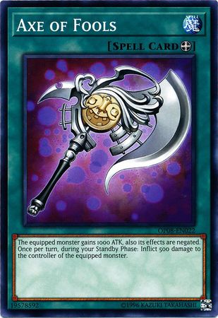 Axe of Fools [OP08-EN022] Common Yu-Gi-Oh!