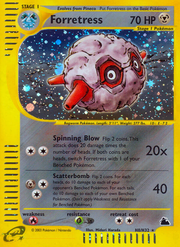 Forretress (H8/H32) [Skyridge] Pokémon