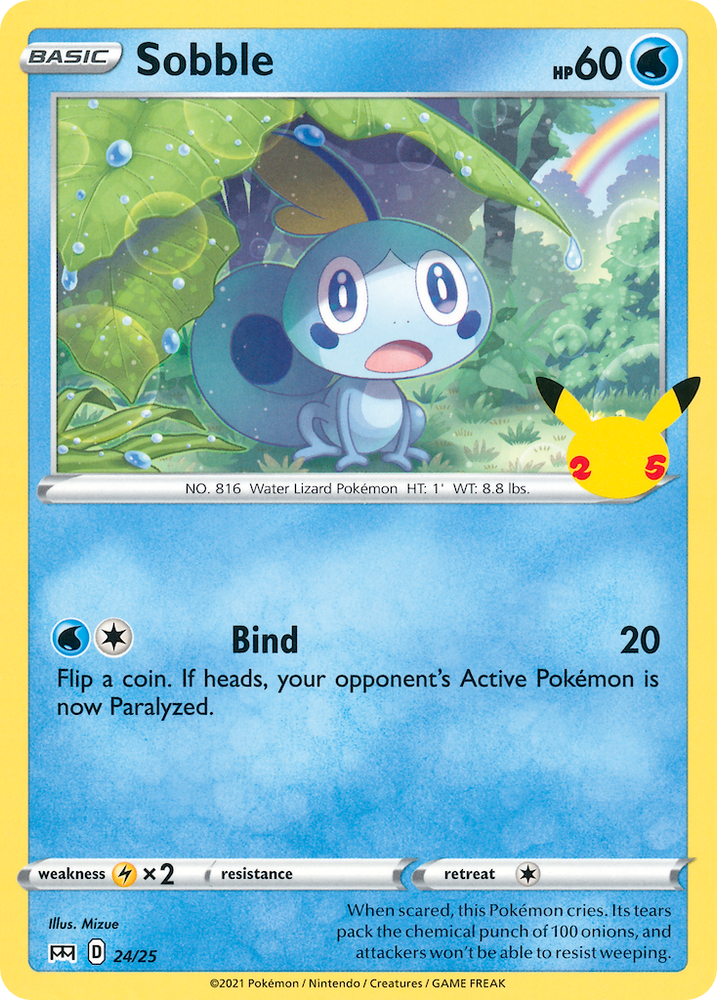 Sobble (24/25) [McDonald's 25th Anniversary] Pokémon