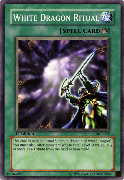 White Dragon Ritual [SKE-025] Common Yu-Gi-Oh!