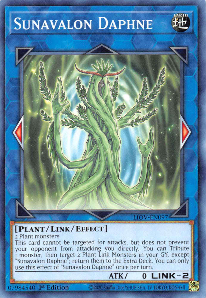 Sunavalon Daphne [LIOV-EN097] Common Yu-Gi-Oh!