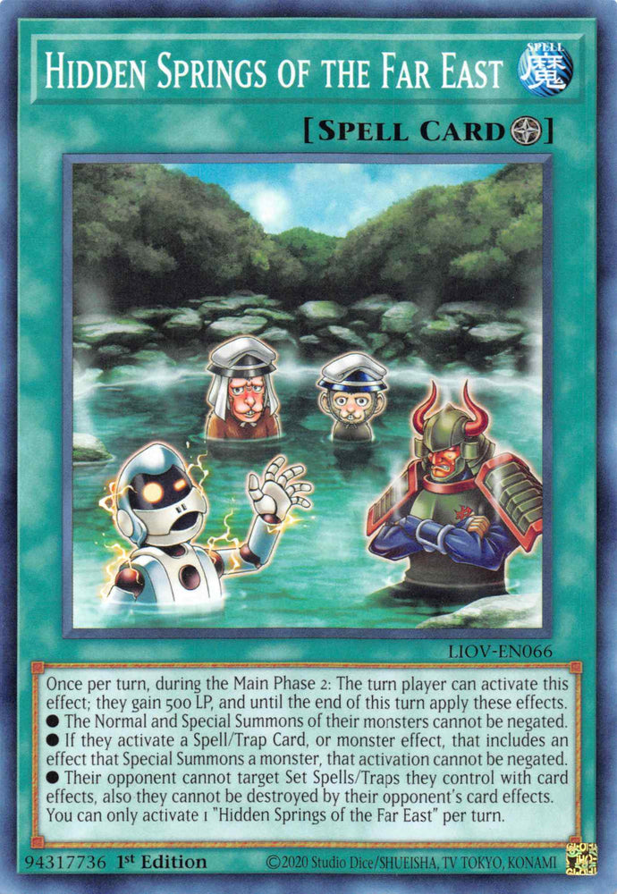 Hidden Springs of the Far East [LIOV-EN066] Common Yu-Gi-Oh!