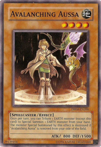 Avalanching Aussa [DR04-EN206] Common Yu-Gi-Oh!