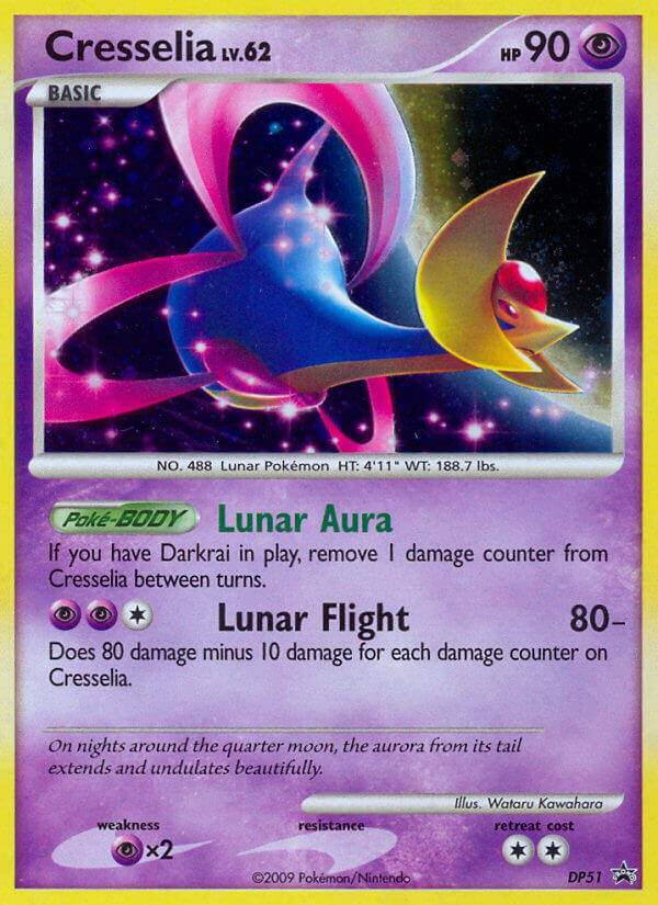 Cresselia (DP51) [Diamond & Pearl: Black Star Promos] Pokémon