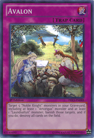 Avalon [PRIO-EN088] Super Rare Yu-Gi-Oh!