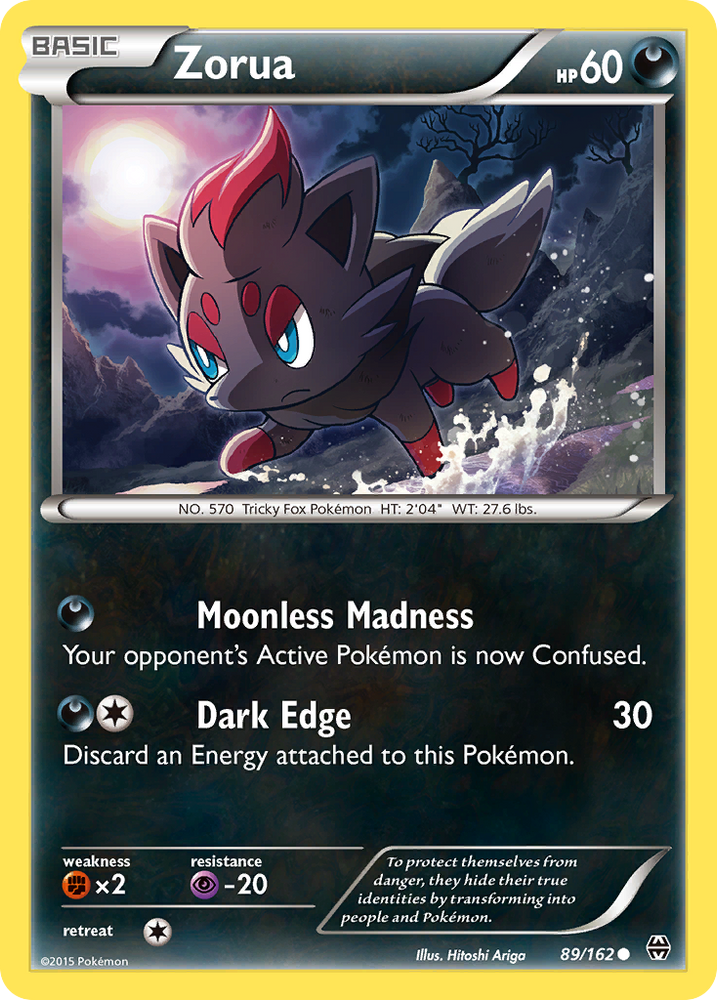 Zorua (89/162) [XY: BREAKthrough] Pokémon